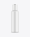 Matte Plastic Cosmetic Bottle Mockup