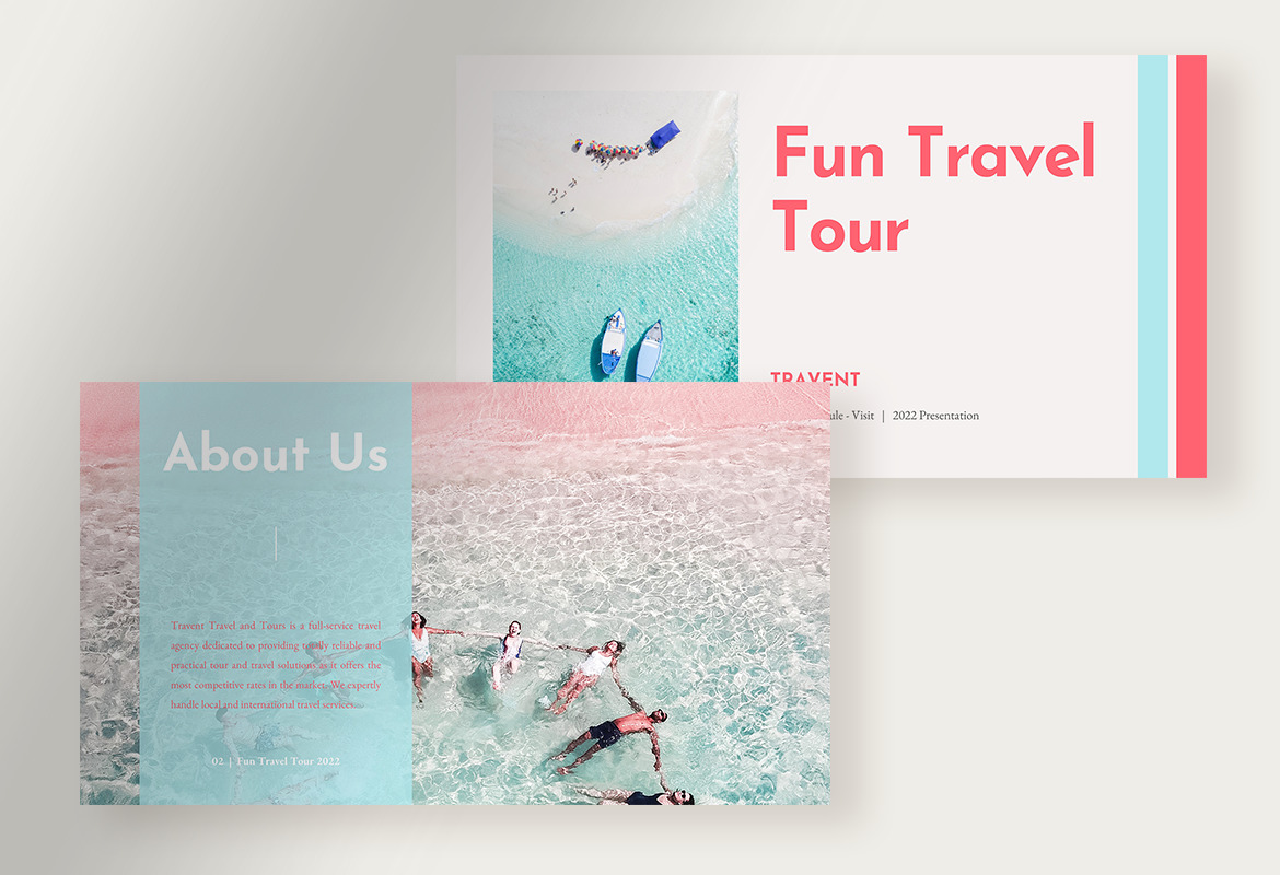 Travent - Refreshing Fun Travel Tour Presentation