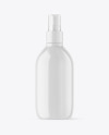 Glossy Spray Bottle Mockup