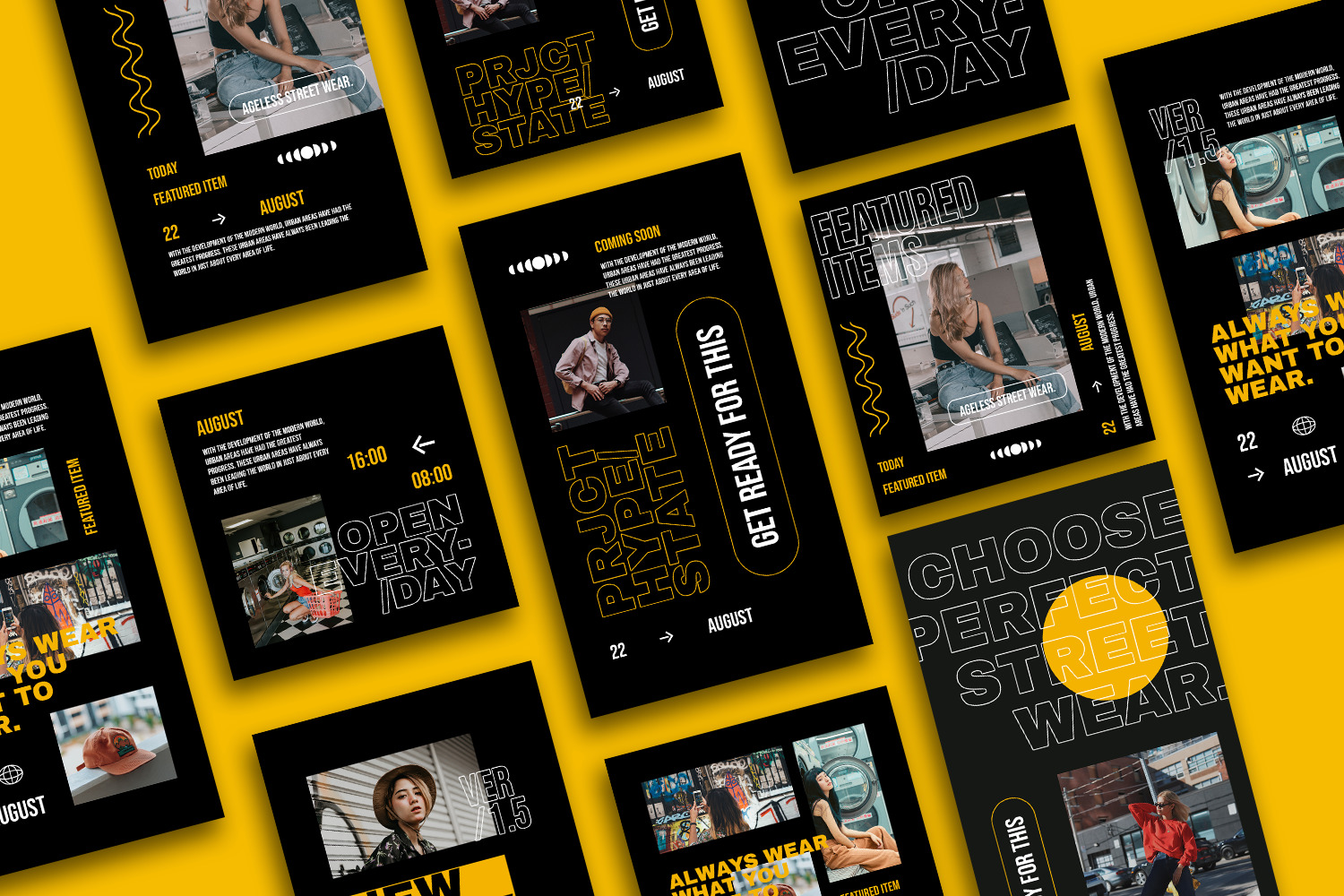 Rinomea Instagram Template Rinomea Instagram Template