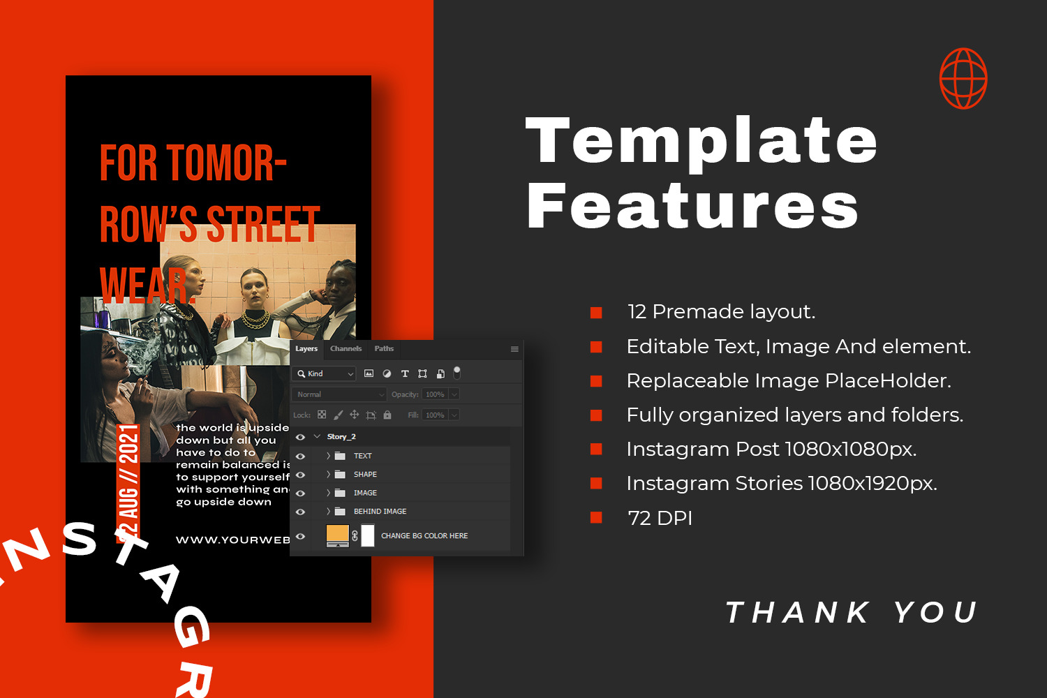 Coreast Instagram Template Coreast Instagram Template