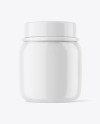 Glossy Honey Jar Mockup