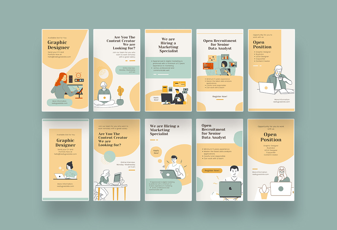 Simple Illustrative We Are Hiring Instagram Simple Illustrative We Are Hiring Instagram