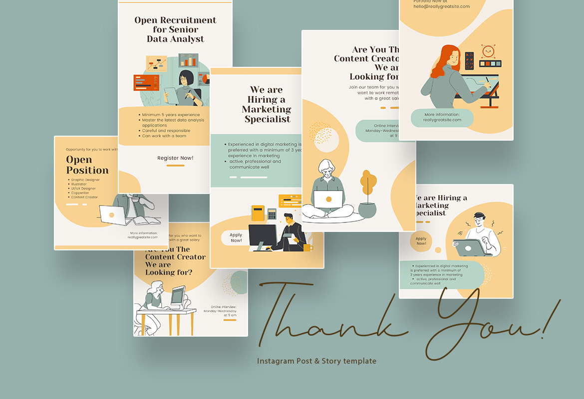 Simple Illustrative We Are Hiring Instagram Simple Illustrative We Are Hiring Instagram