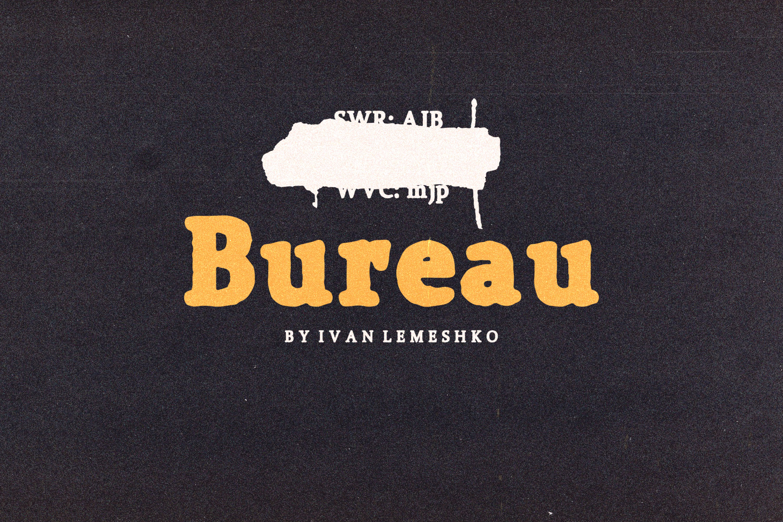 Bureau Font