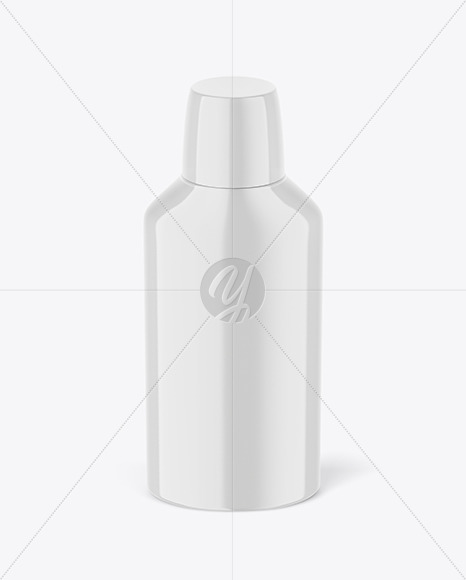 Glossy Cosmetic Bottle Mockup