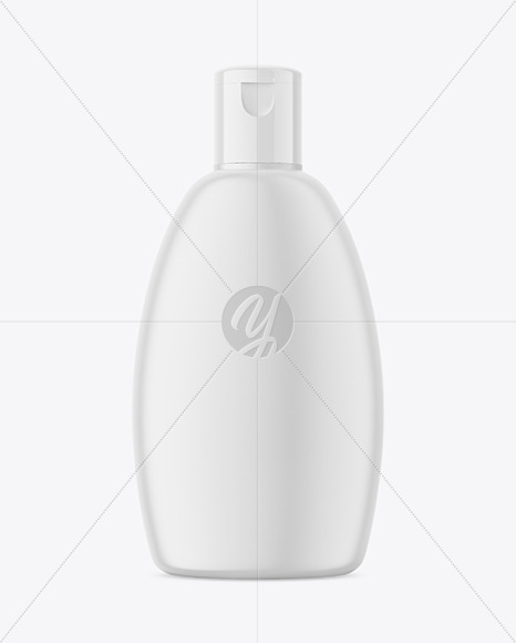 Plastic Shampoo Bottle Mockup