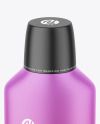 Matte Cosmetic Bottle Mockup