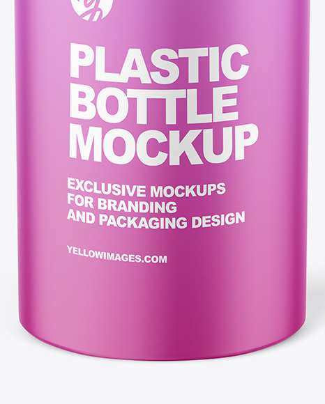 Matte Cosmetic Bottle Mockup