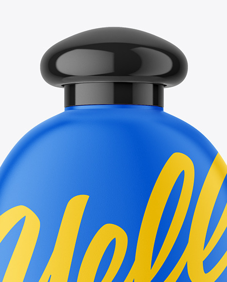 Plastic Shampoo Bottle Mockup