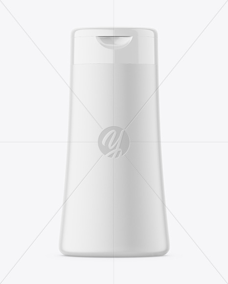 Plastic Shampoo Bottle Mockup