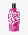 Plastic Shampoo Bottle Mockup Plastic Shampoo Bottle Mockup