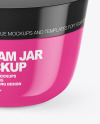 Glossy Cream Jar Mockup