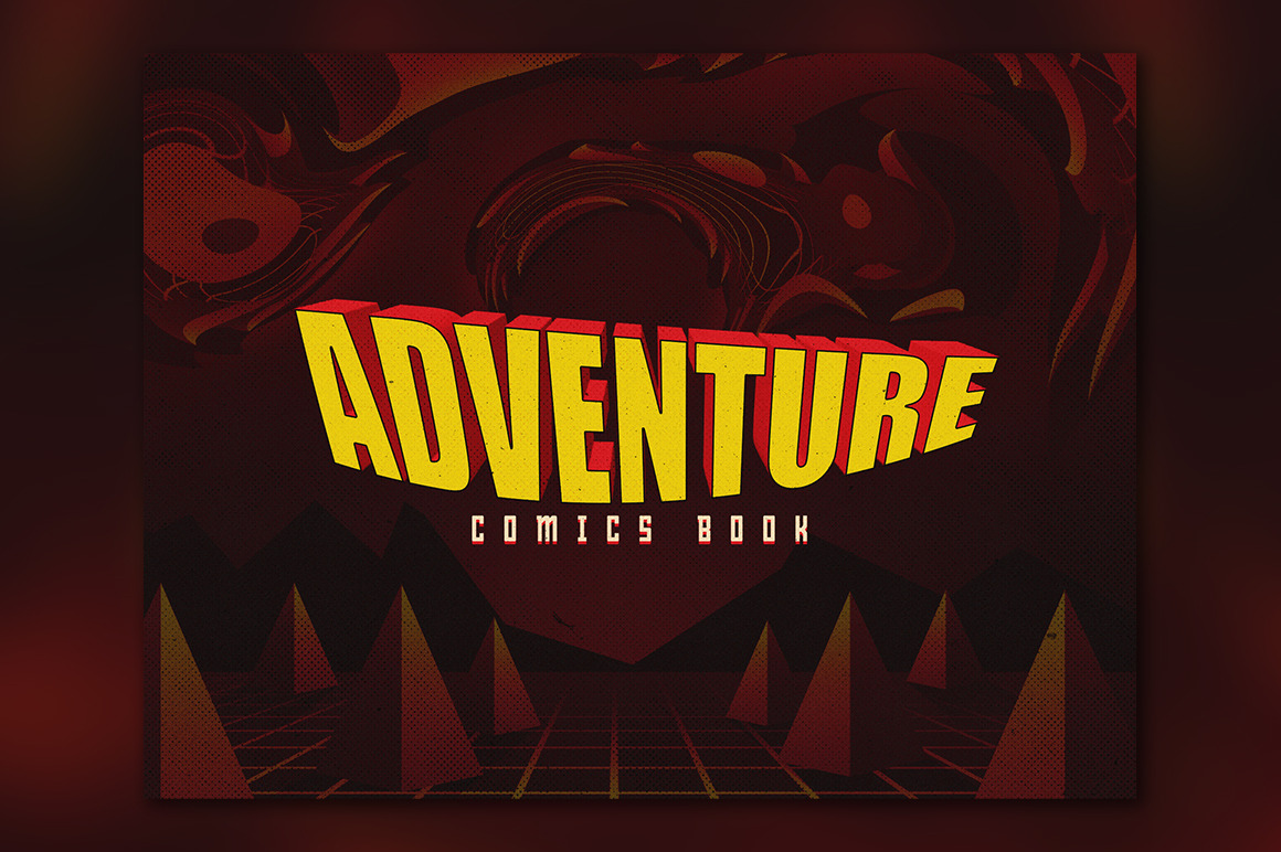 Old Comics Book Text Effects Vol.1 Old Comics Book Text Effects Vol.1