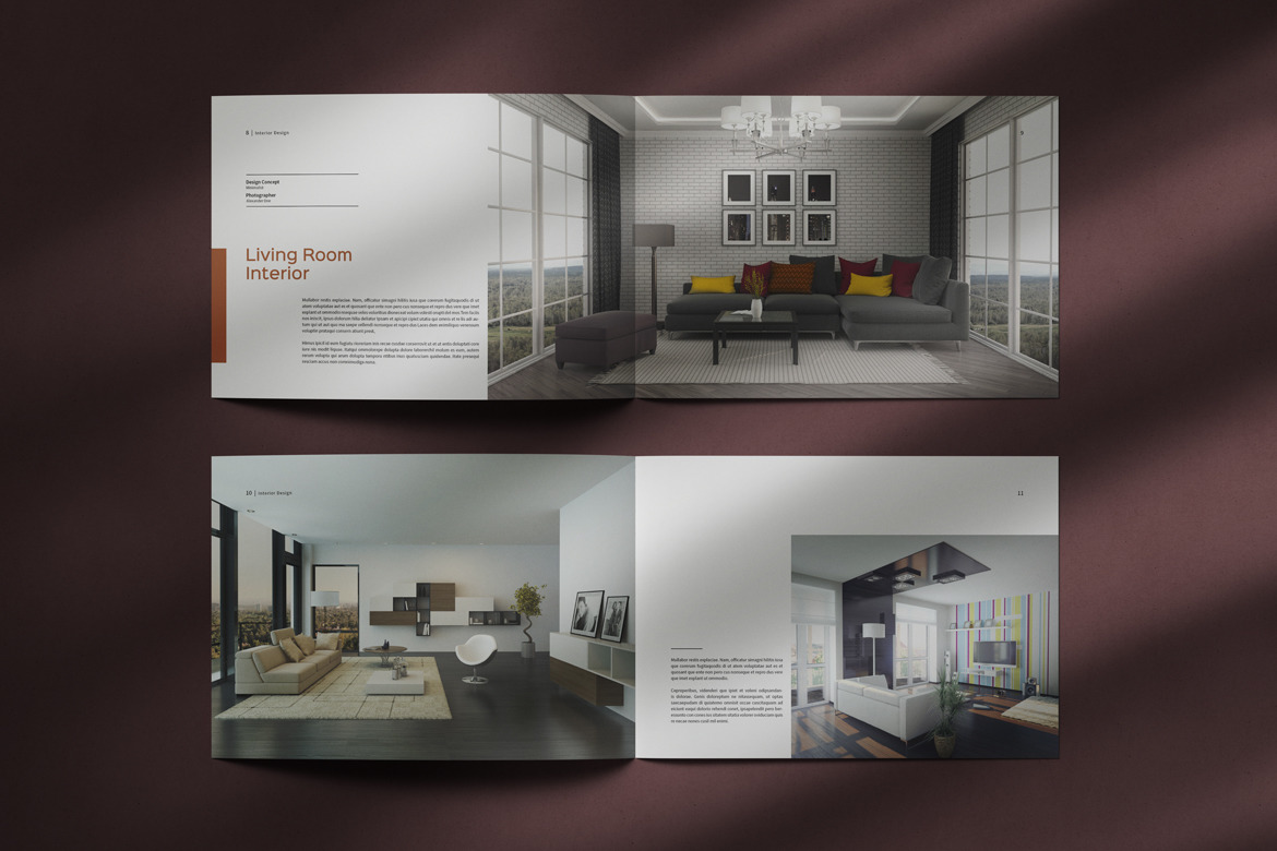 Interior Brochure Template Interior Brochure Template