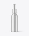 Metallic Medical Spray Bottle Mockup