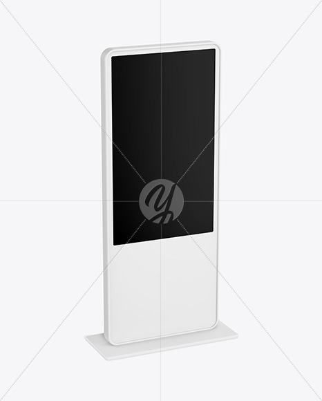 LED Citylight Stand Mockup