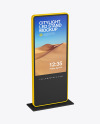 LED Citylight Stand Mockup