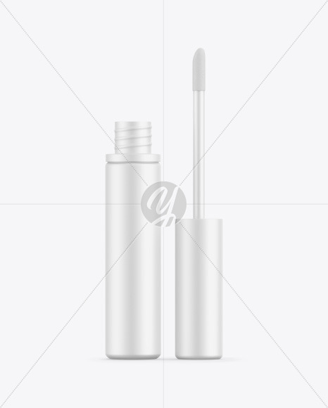 Matte Lipstick Tube Mockup