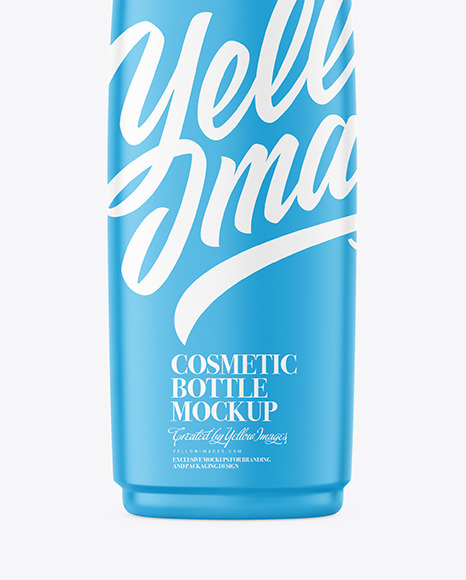 Plastic Shampoo Bottle Mockup Plastic Shampoo Bottle Mockup