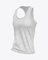 Melange Women's Tank Top Mockup