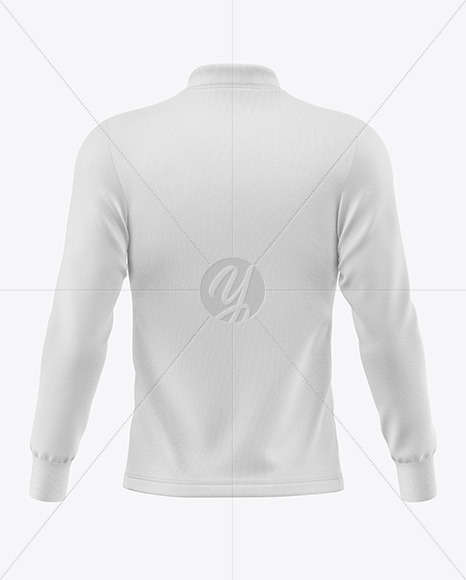 Polo Shirt Mockup - Back View