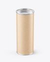 Kraft Paper Tube Mockup