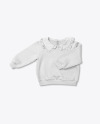 Baby Girl Ruffle Collar Jumper Mockup