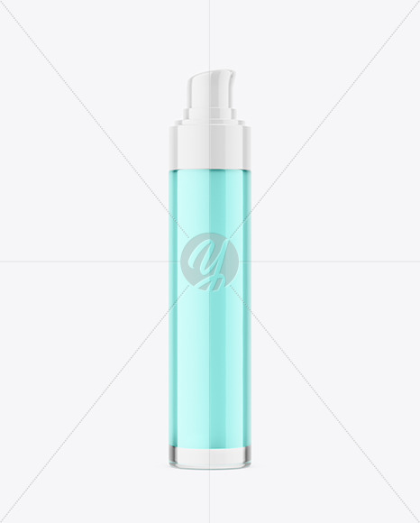 Airless Pump Bottle Mockup Airless Pump Bottle Mockup