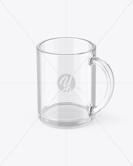 Clear Glass Mug Mockup