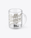 Clear Glass Mug Mockup