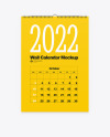 Wall Calendar Mockup