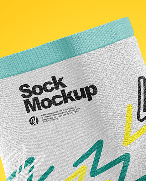 Sock Mockup