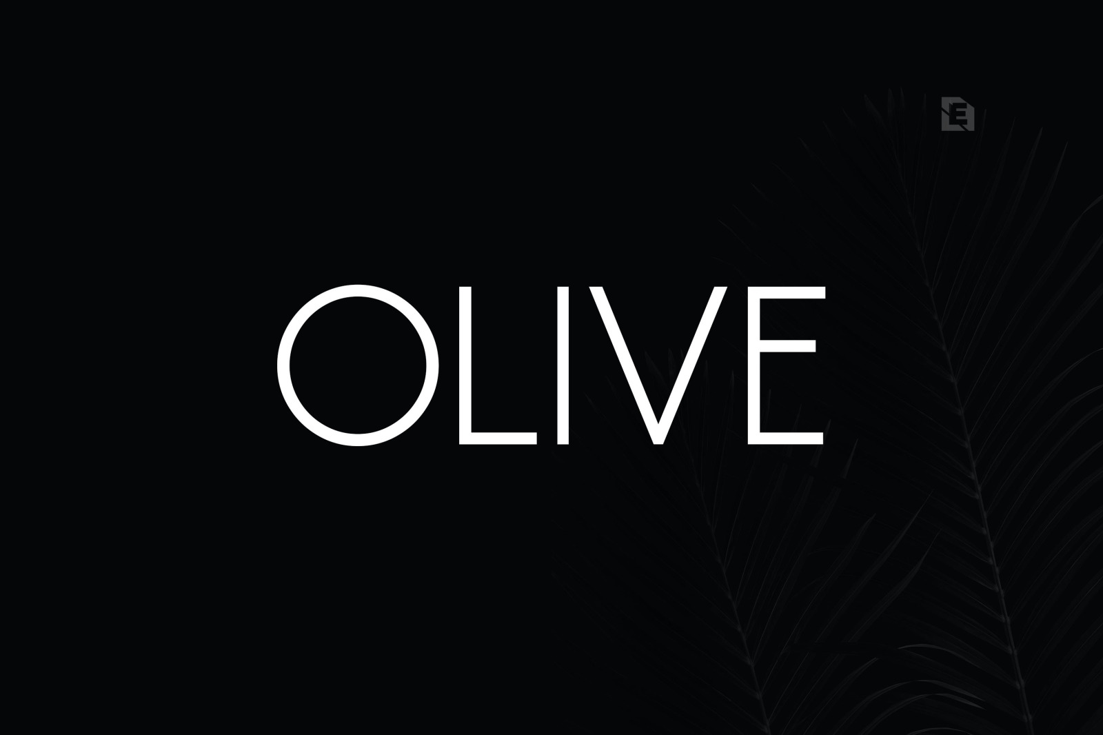 Olive Font