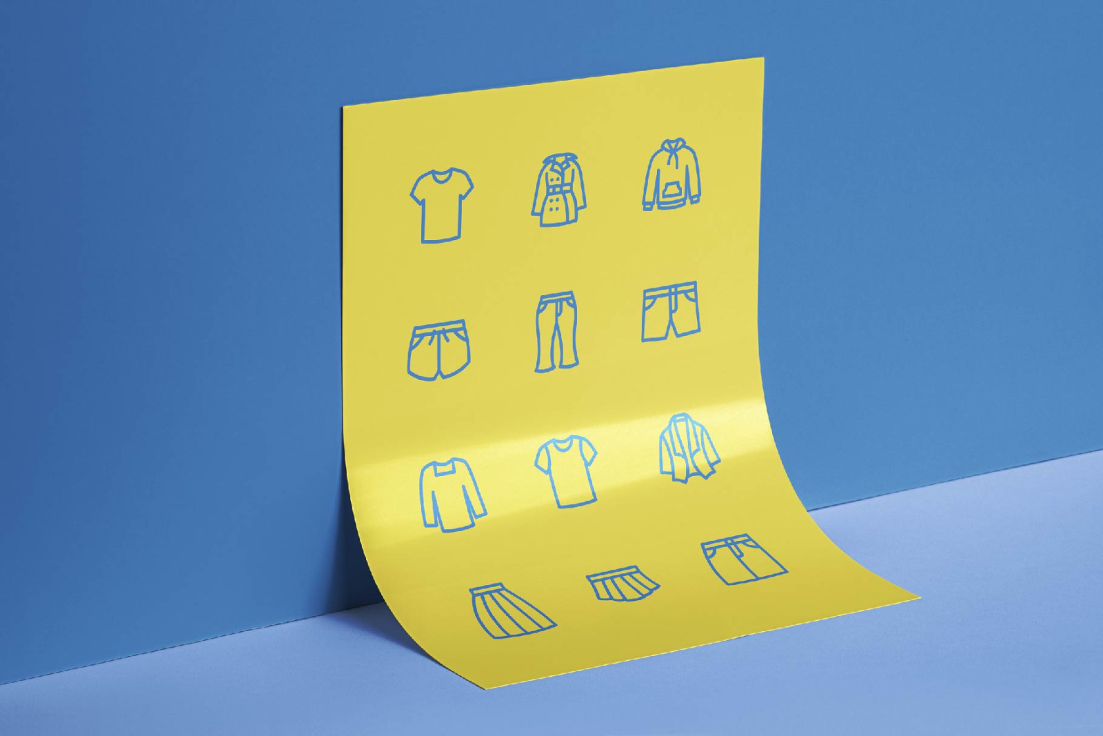 Clothing Line Icons Clothing Line Icons