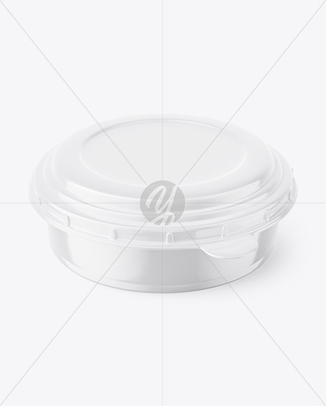 Glossy Plastic Lunch Box Container