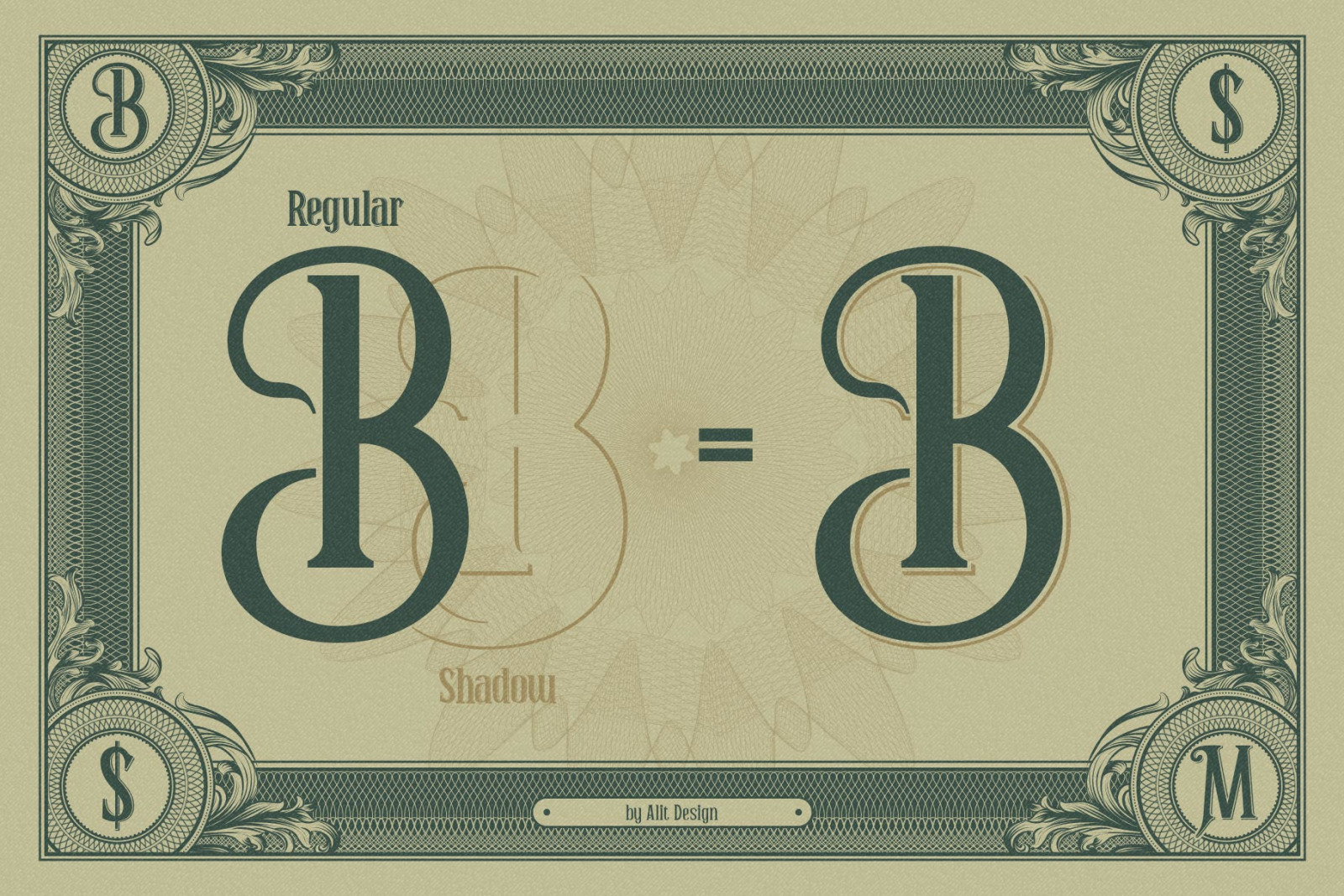 Billy Money Font