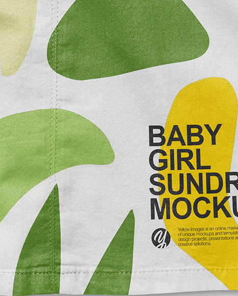 Baby Girl Sundress Mockup