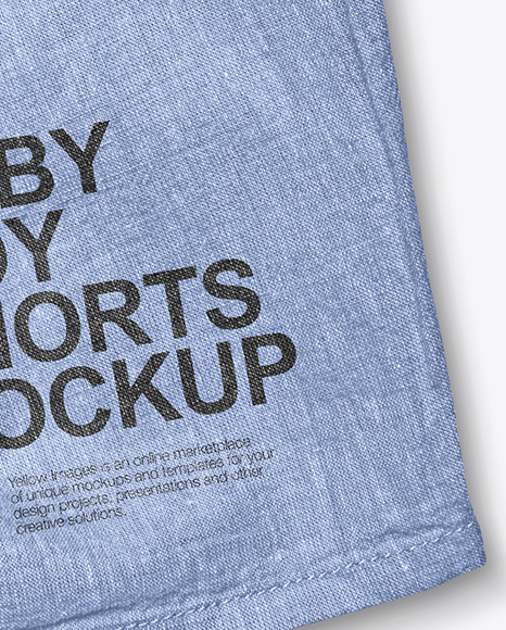 Baby Boy Shorts Mockup