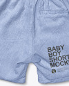 Baby Boy Shorts Mockup