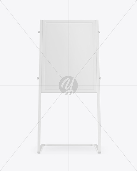 Lobby Information Signboard Display Mockup