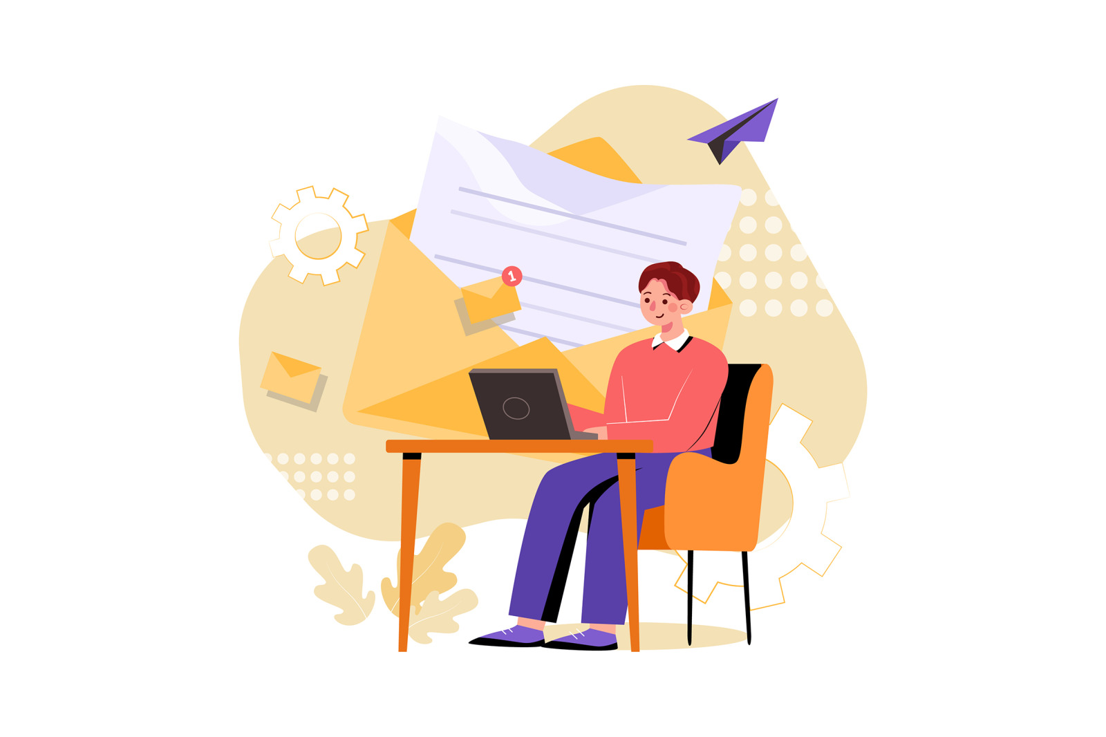 M337_Email Marketing Illustration Pack M337_Email Marketing Illustration Pack