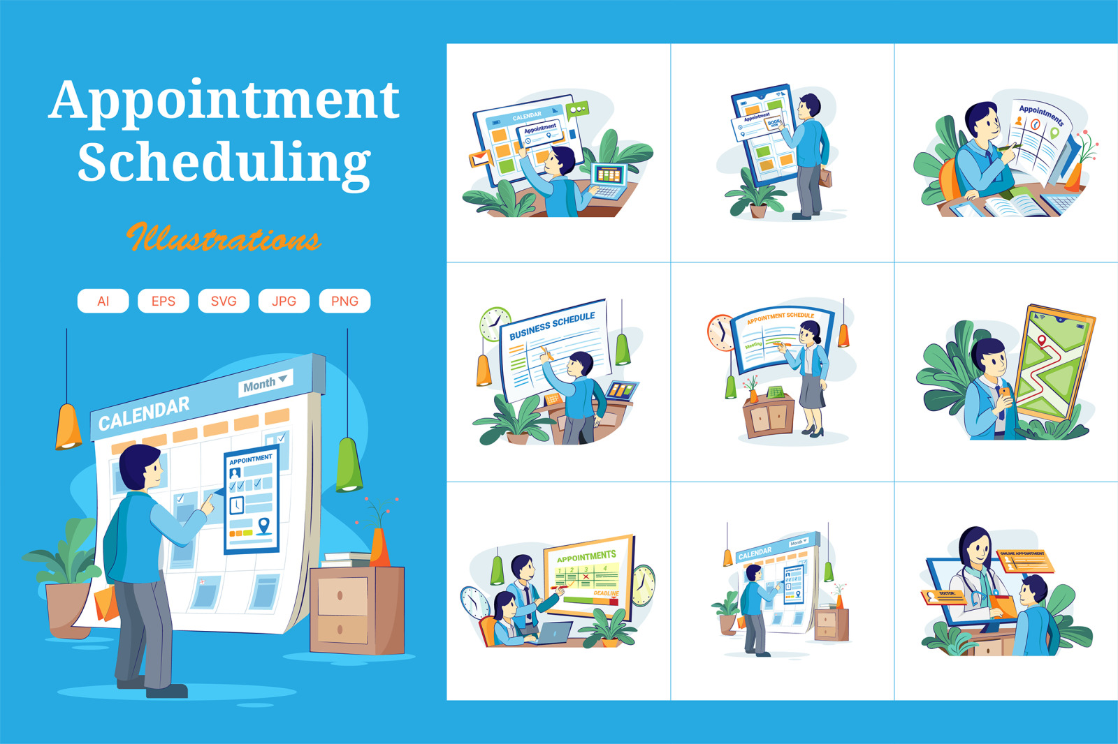 M348_Appointment Scheduling Illustrations