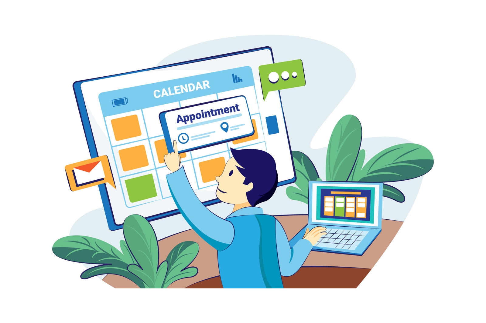 M348_Appointment Scheduling Illustrations M348_Appointment Scheduling Illustrations