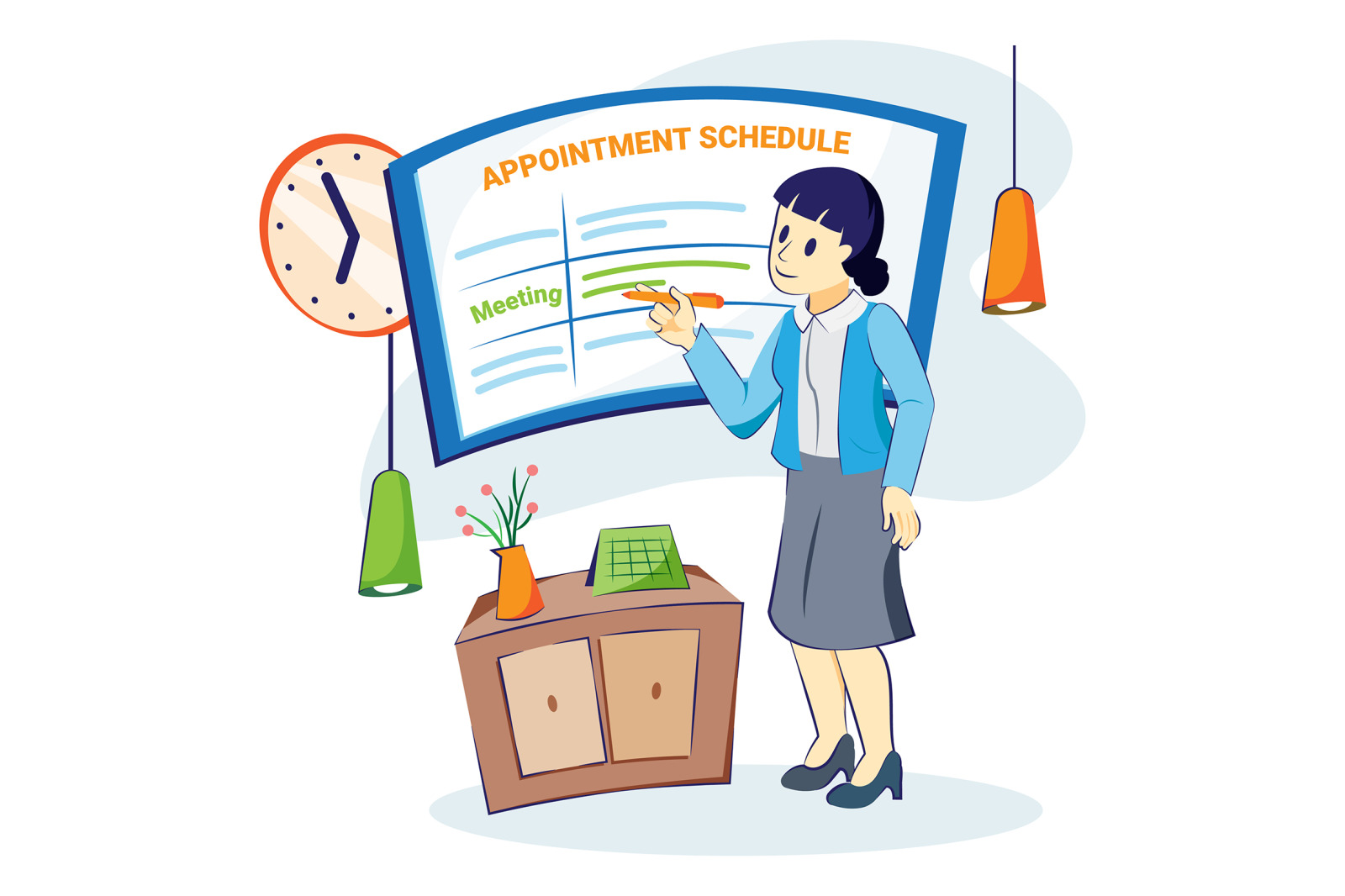 M348_Appointment Scheduling Illustrations M348_Appointment Scheduling Illustrations