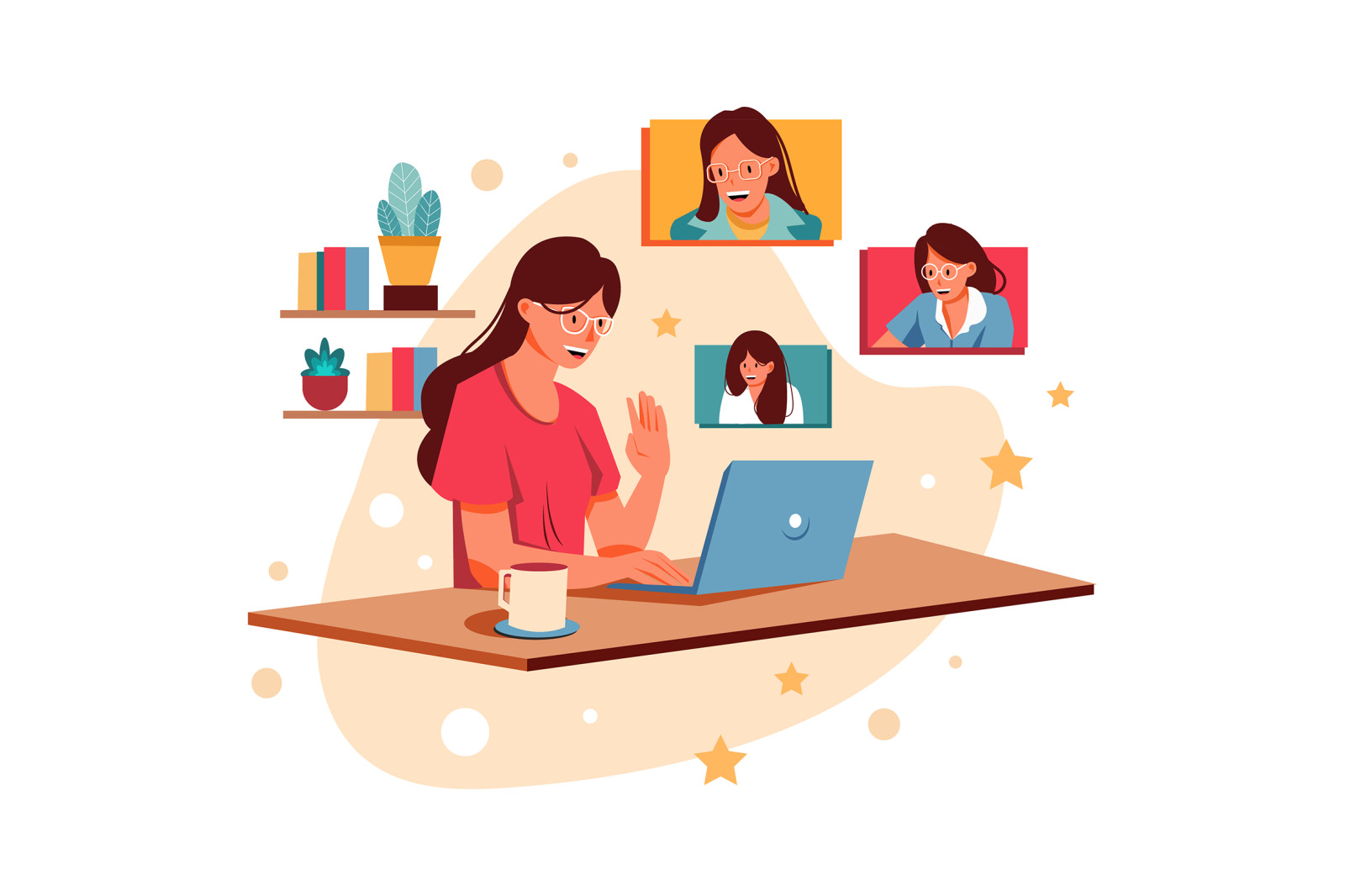 M342_Work from Home Illustrations M342_Work from Home Illustrations