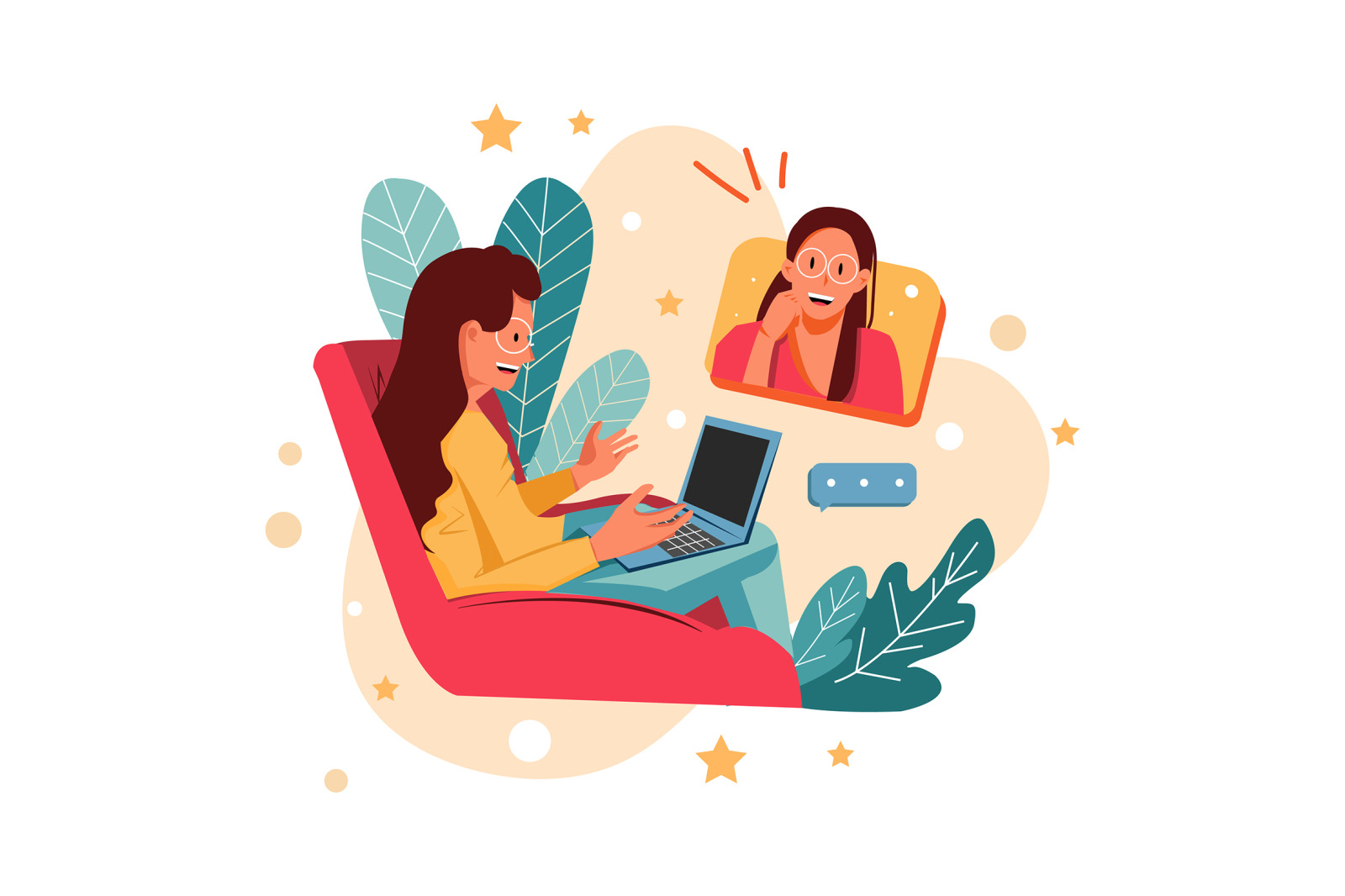 M342_Work from Home Illustrations M342_Work from Home Illustrations