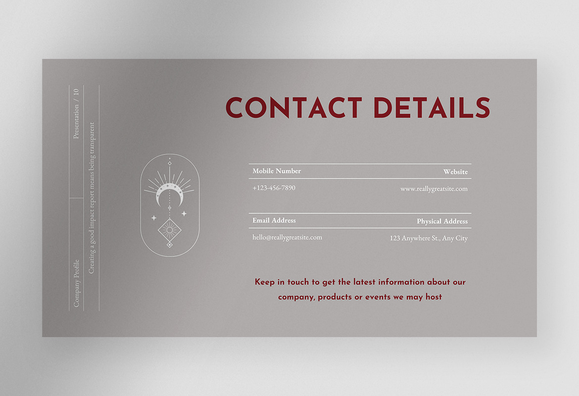 Ryozie - Red Wine Modern Company Profile Presentation Ryozie - Red Wine Modern Company Profile Presentation