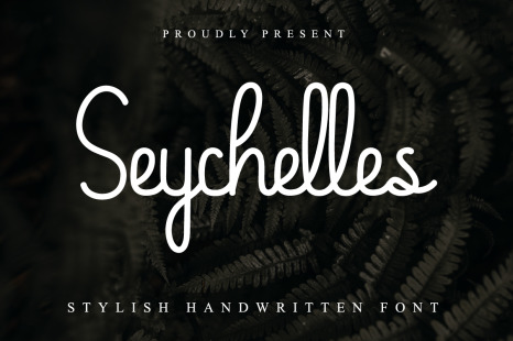 Seychelles Handwriting Font - Fonts handwriting