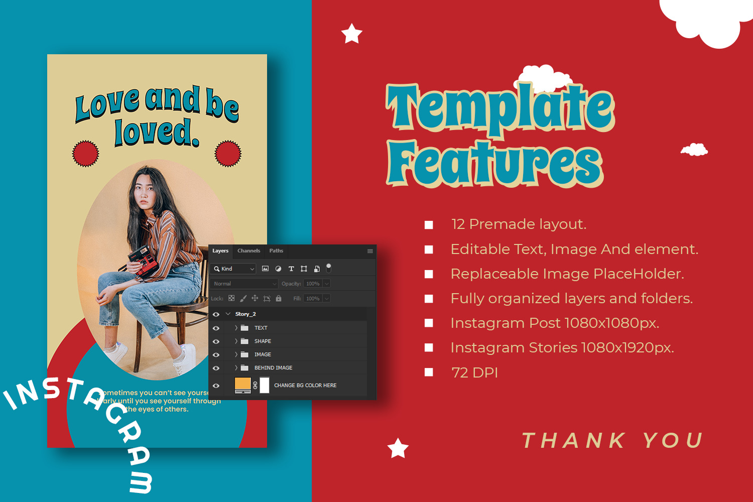Denire Instagram Template Denire Instagram Template